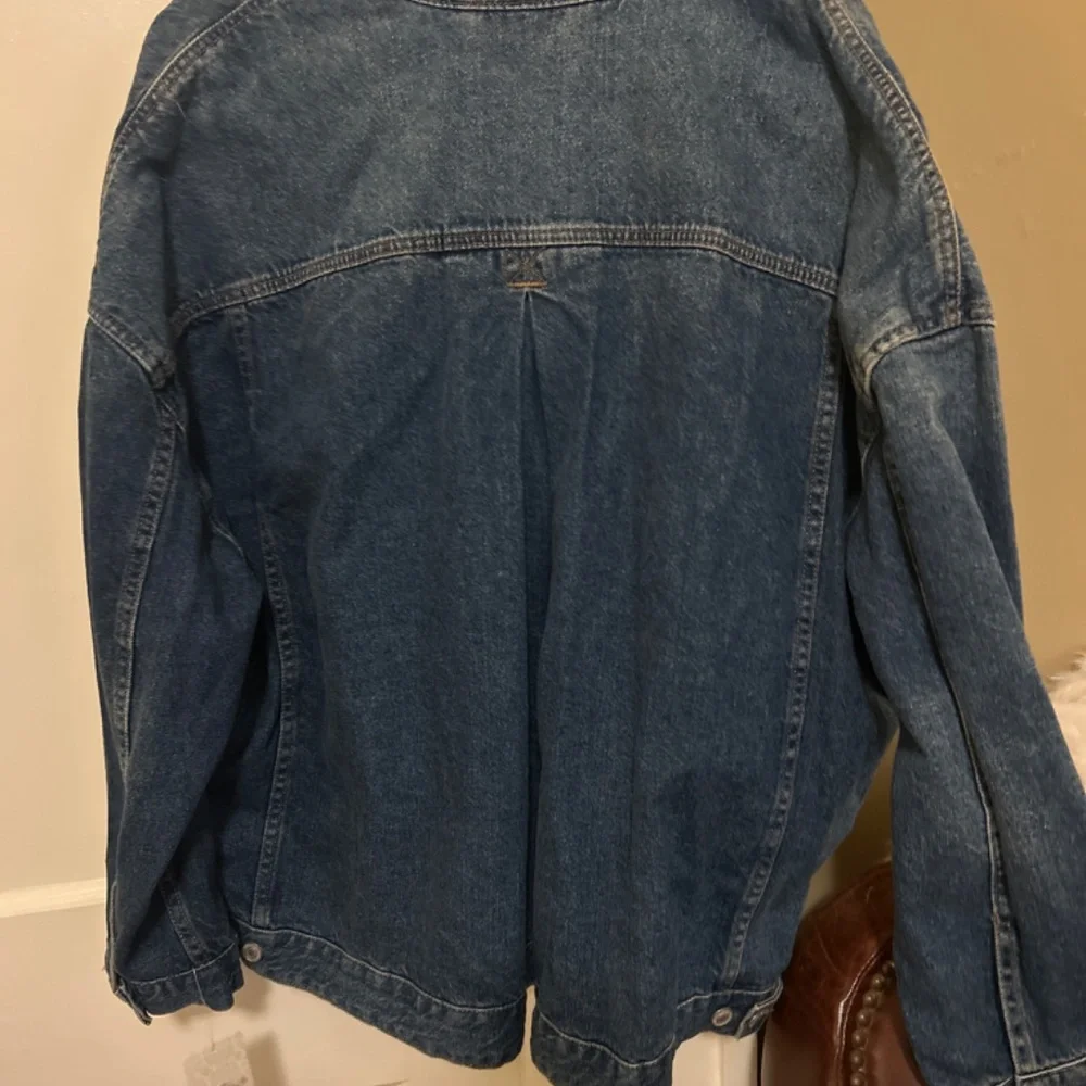 NWT Free People Opal Swing Denim Jacket XL in Got the Blues - Picture 6 of 8